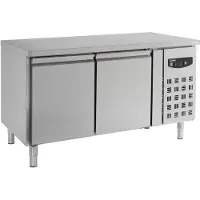 CombiSteel Gekühlte Werkbank | 428L | 2 Türen (EN600x400) | +2°C/+8°C | Forciert | 0.34kW | 1510x800x860(h)mm.