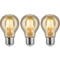 Paulmann Vintage Edition Bundle LED Birne E27 230V 3x680lm 3x6,5W 2500K Gold 5074
