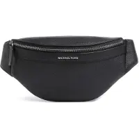 Michael Kors Bauchtaschen - Greyson Leather Belt Bag - Gr. ONE SIZE - in Schwarz - für Damen