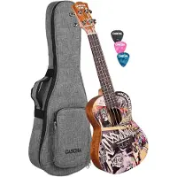 Cascha HH 2604 Art Series Konzert-Ukulele Urban