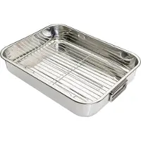 Kitchencraft Edelstahl Bräter 43x31 Cm