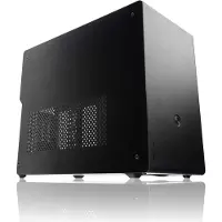 RAIJINTEK Ophion M Evo ALS, Midi Tower, PC, Schwarz, Transparent, micro ATX, Mini-ITX, Aluminium, Gehärtetes Glas, 8,2 cm