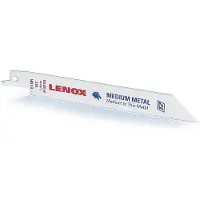 Lenoxx Säbelsägeblatt 810R L.203mm B.19mm TPI 10 5 St./Karte