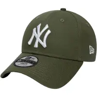 New Era Kappe League Essential 9FORTY New York Yankees Kinder Khaki / White