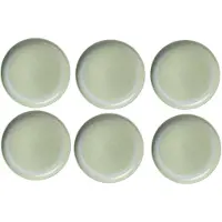 Like. by Villeroy & Boch Frühstücksteller "Frühstücksteller Perlemor Alga ø 23,8 cm 6er Set grün"