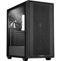 Chieftec | Night Hunter | GS-03B-BLK-OP | E-ATX Gaming Gehäuse, Schwarz, Midi Tower, PC, Schwarz, ATX, EATX, micro ATX, Mini-ITX, Gaming, 17,8 cm