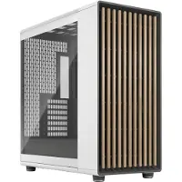 Fractal Design North XL, Midi Tower, PC, Weiß, ATX, EATX, micro ATX, Micro-ITX, Stahl, Gehärtetes Glas, Holz, Gaming