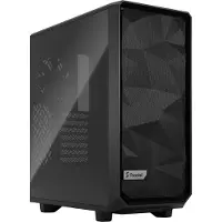 Fractal Meshify 2 Compact, Tower, PC, Schwarz, ATX, micro ATX, Mini-ITX, Stahl, Gehärtetes Glas, Gaming