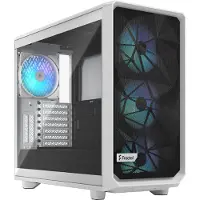 Fractal Design Meshify 2 RGB, Tower, PC, Weiß, ATX, EATX, micro ATX, Mini-ITX, Stahl, Gehärtetes Glas, Gaming