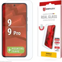 Displex Bildschirmschutzfolie Real Glass für das Google Pixel 9 / 9 Pro