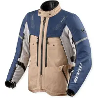 REV'IT! REV’IT! Sand 5 H2O Silber Anthrazit Motorrad Jacke Größe M