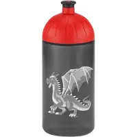 Step by step Trinkflasche "Dragon Drako" Schwarz