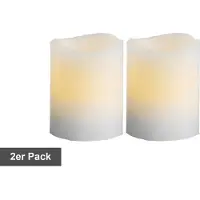 Star Trading Kerze 2-Pack LED Wave-066-27