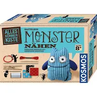 Kosmos 60408 Monster nähen, DIY Kreativ-Set für Kinder ab 8 Jahren zum Nähen &amp; Gestalten eigener gruseliger Monsterfreunde