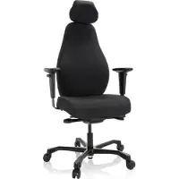 Hjh OFFICE RESISTIO XXL - Profi Chefsessel Schwarz
