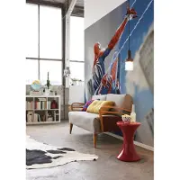 Komar Kindertapete "Marvel Spider-Man Spider Web Shooting" bedruckt glatt