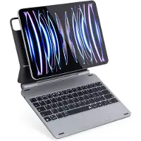 EPICO Aluminium Tastatur für iPad Pro 11"/iPad Air 10,9"/iPad Air 11" M2/M3 - QWERTY