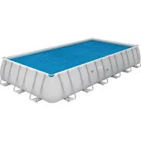 Bestway PE-Solarabdeckplane 703 x 336 cm, blau, eckig