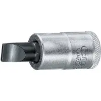Gedore Steckschlüsseleinsatz IS 19 1/2 Zoll Schlitz 6,5mm L.60mm
