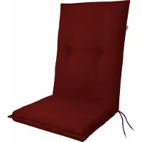 Doppler Stuhlauflage 110 x 48 x 6 cm rot