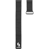 Connect 22mm Flat head Leather - Silicone Loop Magnetic Strap (130mm M/L)