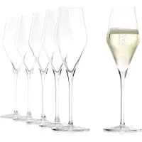 Stölzle Champagnerglas "Champagnergläser Quatrophil 290 ml 6er Set transparent"