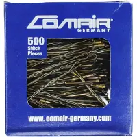 Comair Pretty Fashion Haarnadel gewellt braun 500 stk.