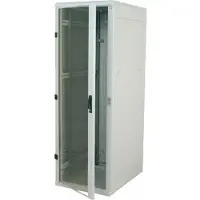 Triton RMA-37-A66-CAX-N1 19" Standschrank 37HE/600x600, Glastür, grau