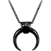 Everneed Luna - Mondhalskette - Schwarz (U)