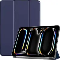 Lobwerk 2in1 Set Tablet Hülle und Glas für Apple iPad Pro 13 2024 M4 Slim Case Etui mit Displayschutz Standf
