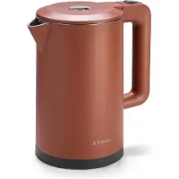 Tognana Iridea, kabelloser Wasserkocher 1,7 l, Kunststoff-Edelstahl, rot