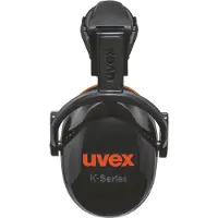 Uvex K30H Kapselgehörschutz schwarz/ rot SNR 34 dB schwarz/rot L,M,S - 2630230 - schwarz/rot