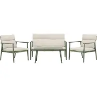 Ebuy24 Venture Design Sofa-Set Mazzaro Grün