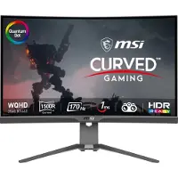 MSI MAG 275CQRF QD, 68,6 cm (27"), 2560 x 1440 Pixel, Wide Quad HD, 1 ms, Schwarz