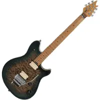 Evh Wolfgang Special QM Baked Maple Griffbrett Indigo Burst