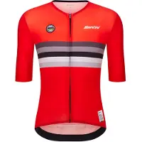 Santini - UCI World Champion Jersey - Radtrikot Gr M rot