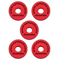 Cympad Chromatics 40/15mm Beckenfilze-Set Rot