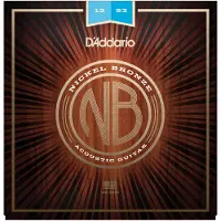 D'addario And Co NB1253 Nickel Bronze Akustikgitarren Saiten leicht 12-53