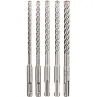 Bosch Sds Plus-5x 6/6/8/8/10 Mm Concrete Drill 5 Units Silber