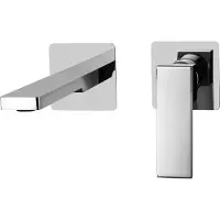 Paffoni Elle - Waschtischarmatur - Unterputz mit Einbaukörper, 2-Loch Montage, chrom EL104CR70