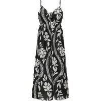 ONLY Sommerkleid Catja 15347529 Schwarz Regular Fit