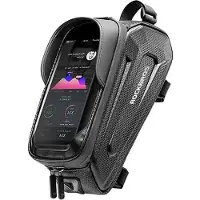 RockBros Gepanzerte Fahrradtasche B68-1 mit Telefonabdeckung 1,5 l – Schwarz