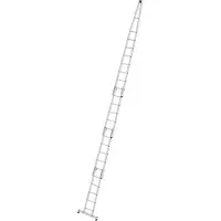 Günzburger Steigtechnik Sprossen-Glasreinigerleiter mit nivello-Traverse 4tlg. - 011023