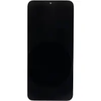 Xiaomi LCD-Display + Touch-Einheit + Frontabdeckung für Redmi 10A Schwarz (Service Pack)