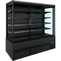 CombiSteel Wandkühlregal Jamie 1.9 Supermarktregal mit 3 Türen und Umluft