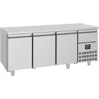 CombiSteel Gastro Edelstahl Kühltisch Kühltheke Kühlung -2/+8°C 3 Türen 1/1GN