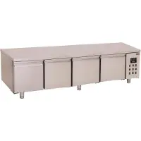 CombiSteel Kühltisch 650 hoch 4 Türen - 2130 x 700 x 600 mm