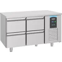 CombiSteel Gastro Edelstahl Kühltisch Kühltheke -2/+8°C 4 Schubladen 1/1GN 310 L