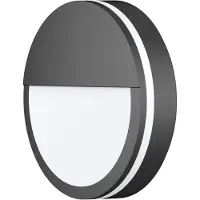 CMD LED Aussenwandleuchte 9085, schwarz, Aluminium, Modern, LED Wandleuchte außen