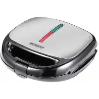 Monzana Deuba 3in1 Sandwichmaker schwarz 800W